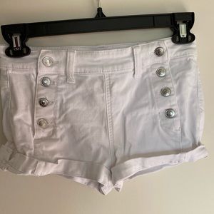 American Eagle white shorts